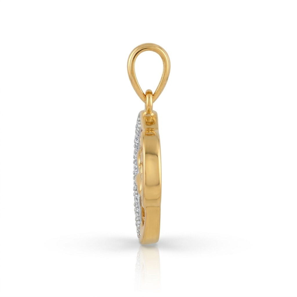 The Mariposa Crescent Pendant - Lab Grown Diamonds