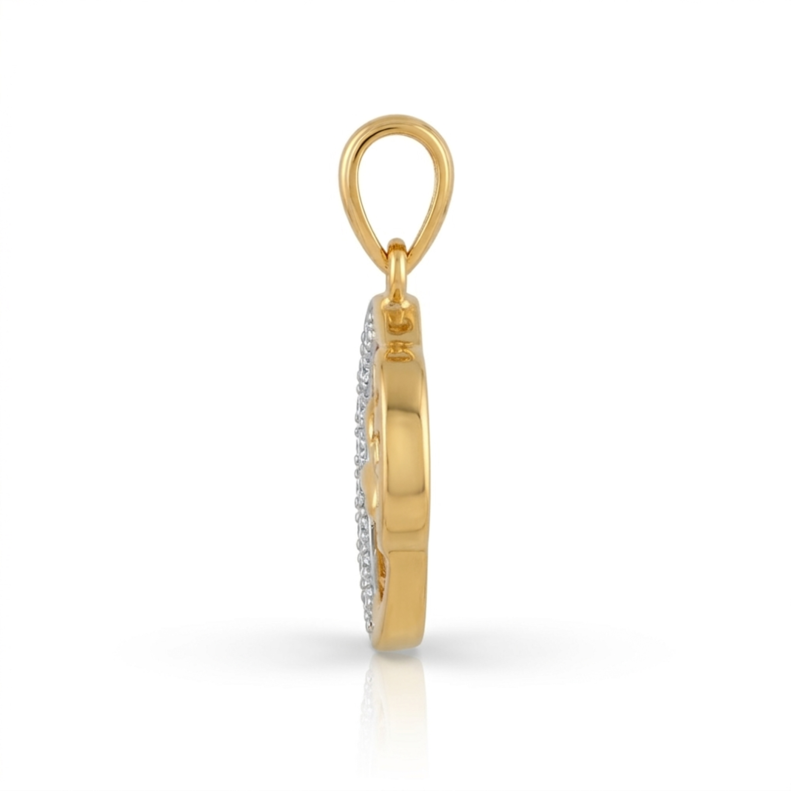 The Mariposa Crescent Pendant - Lab Grown Diamonds