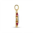 The Prism Cross Pendant - Lab Grown Diamonds