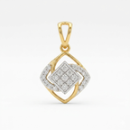 The Meridian Interlock Pendant - Lab Grown Diamonds
