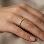 The Prism Slim Ring - Lab Grown Diamonds