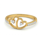 The Eternal Dual Hearts Ring - Lab Grown Diamonds