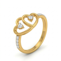 The Eternal Dual Hearts Ring - Lab Grown Diamonds