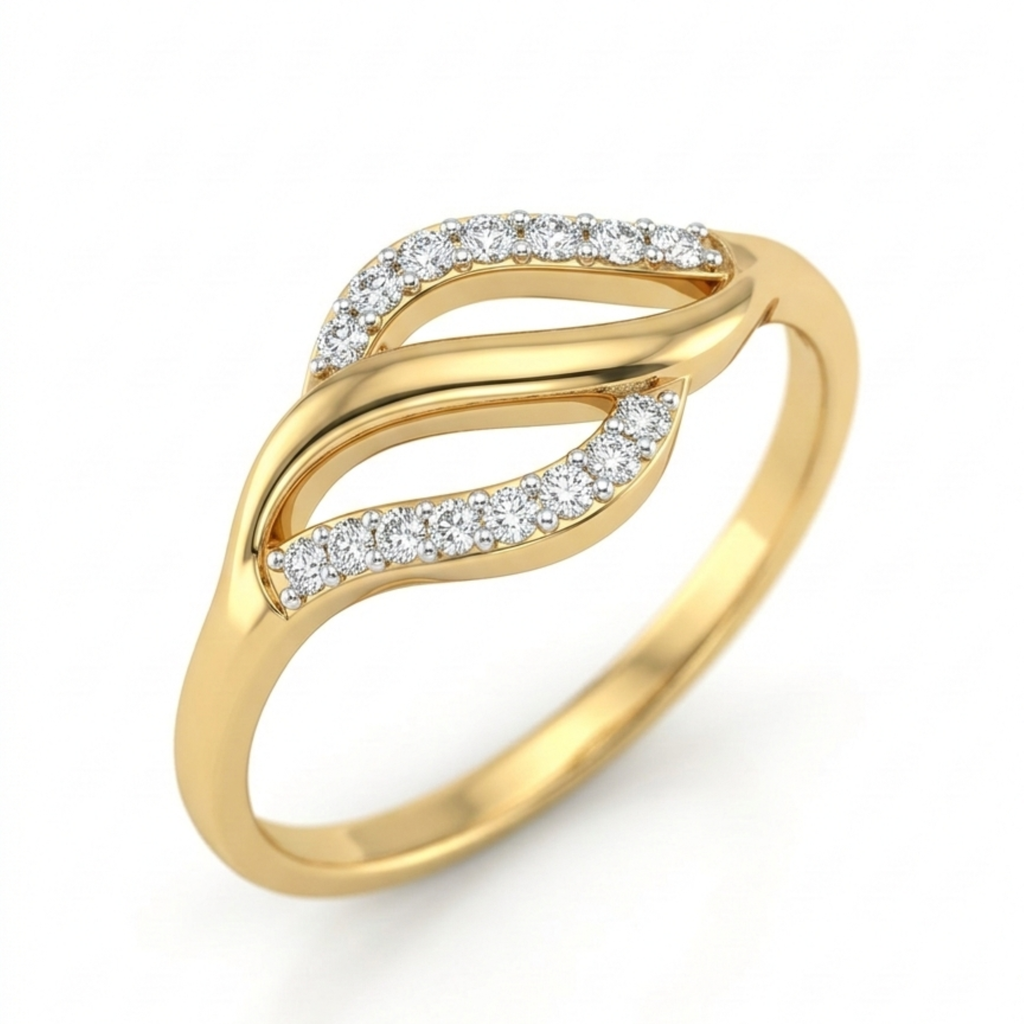The Eternal Curve Ring - Lab Grown Diamonds