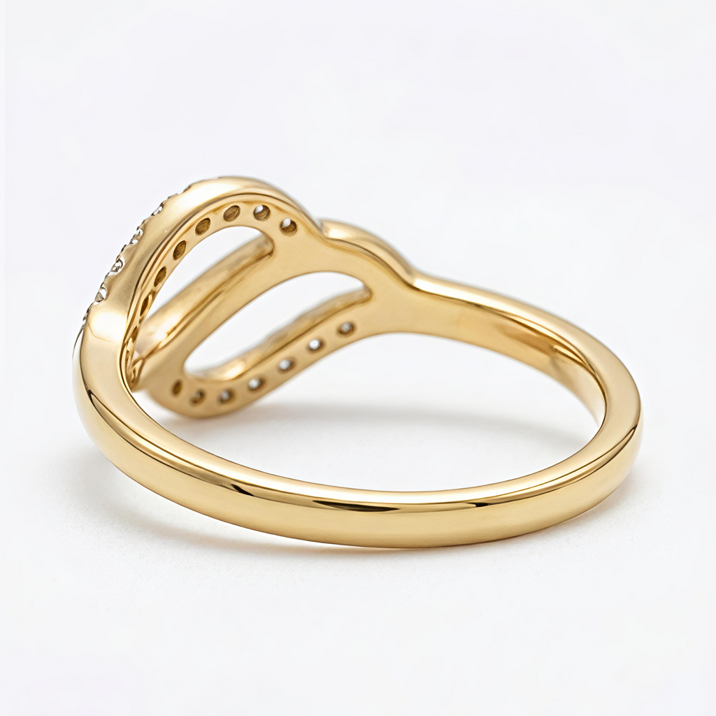 The Eternal Curve Ring - Lab Grown Diamonds
