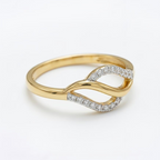 The Eternal Curve Ring - Lab Grown Diamonds