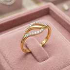 The Eternal Curve Ring - Lab Grown Diamonds