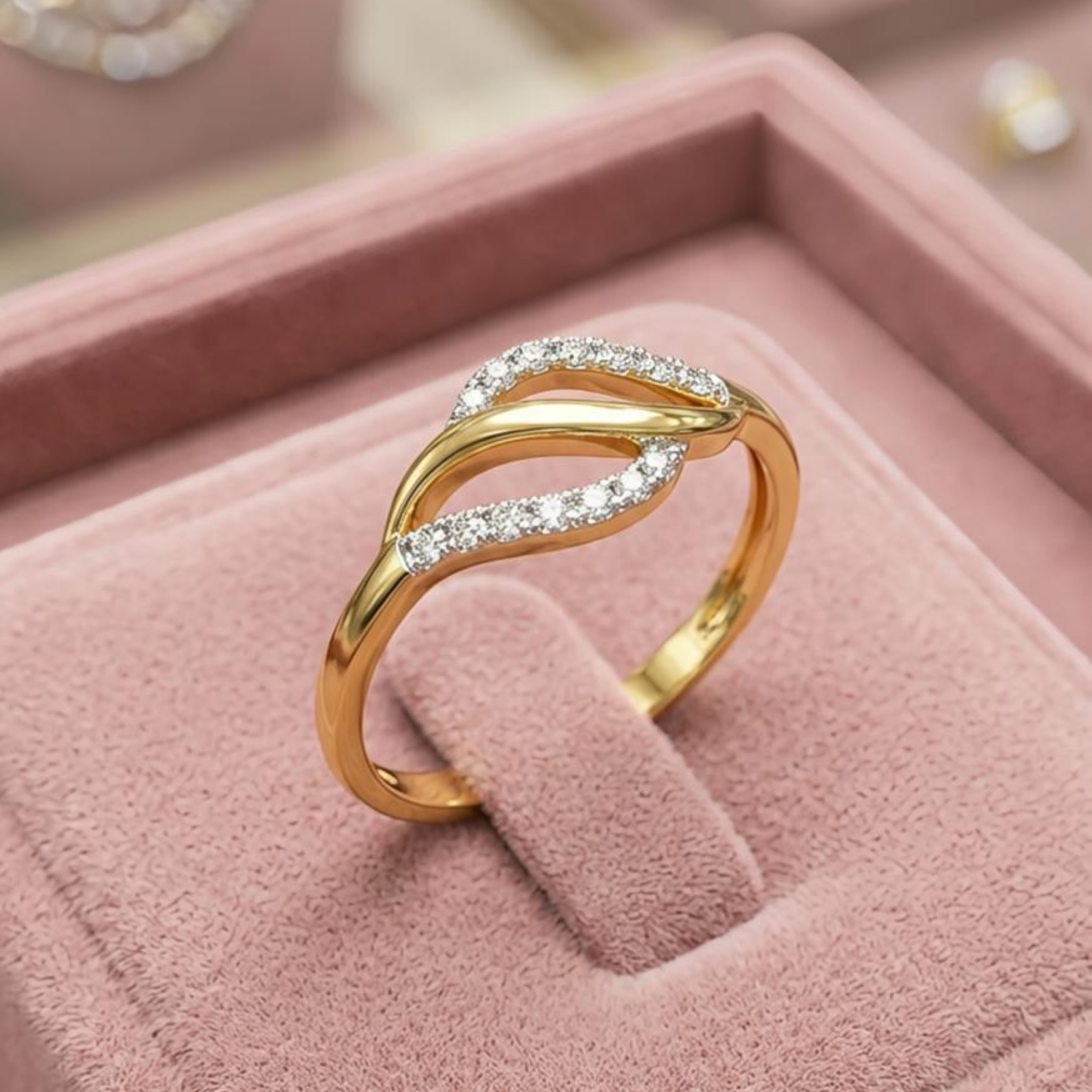 The Eternal Curve Ring - Lab Grown Diamonds