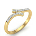 The Celestial Sweep Ring - Lab Grown Diamonds