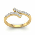 The Celestial Sweep Ring - Lab Grown Diamonds