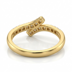 The Celestial Sweep Ring - Lab Grown Diamonds