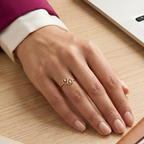 The Twin Heart Spark Ring - Lab Grown Diamonds