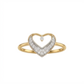 The Amora Heart Ring - Lab Grown Diamonds