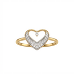 The Amora Heart Ring - Lab Grown Diamonds