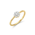 The Daisy Bloom Ring - Lab Grown Diamonds
