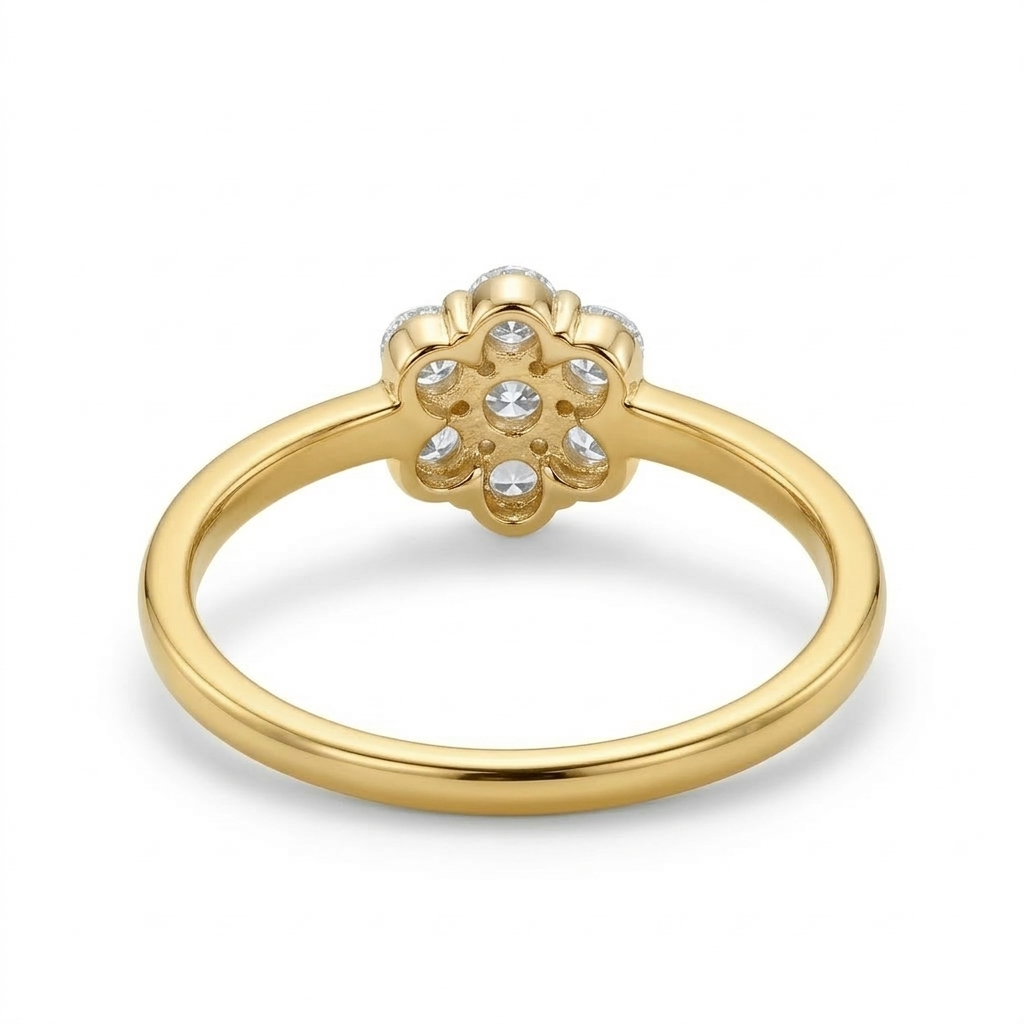 The Daisy Bloom Ring - Lab Grown Diamonds