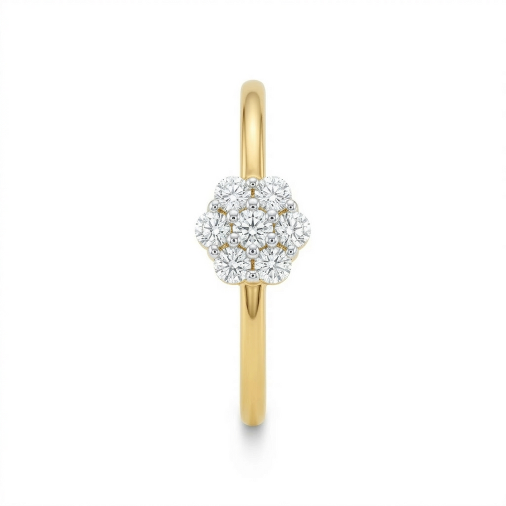 The Daisy Bloom Ring - Lab Grown Diamonds