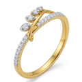 The Olive Leaf Ring - Lab Grown Diamonds