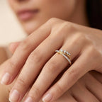 The Olive Leaf Ring - Lab Grown Diamonds