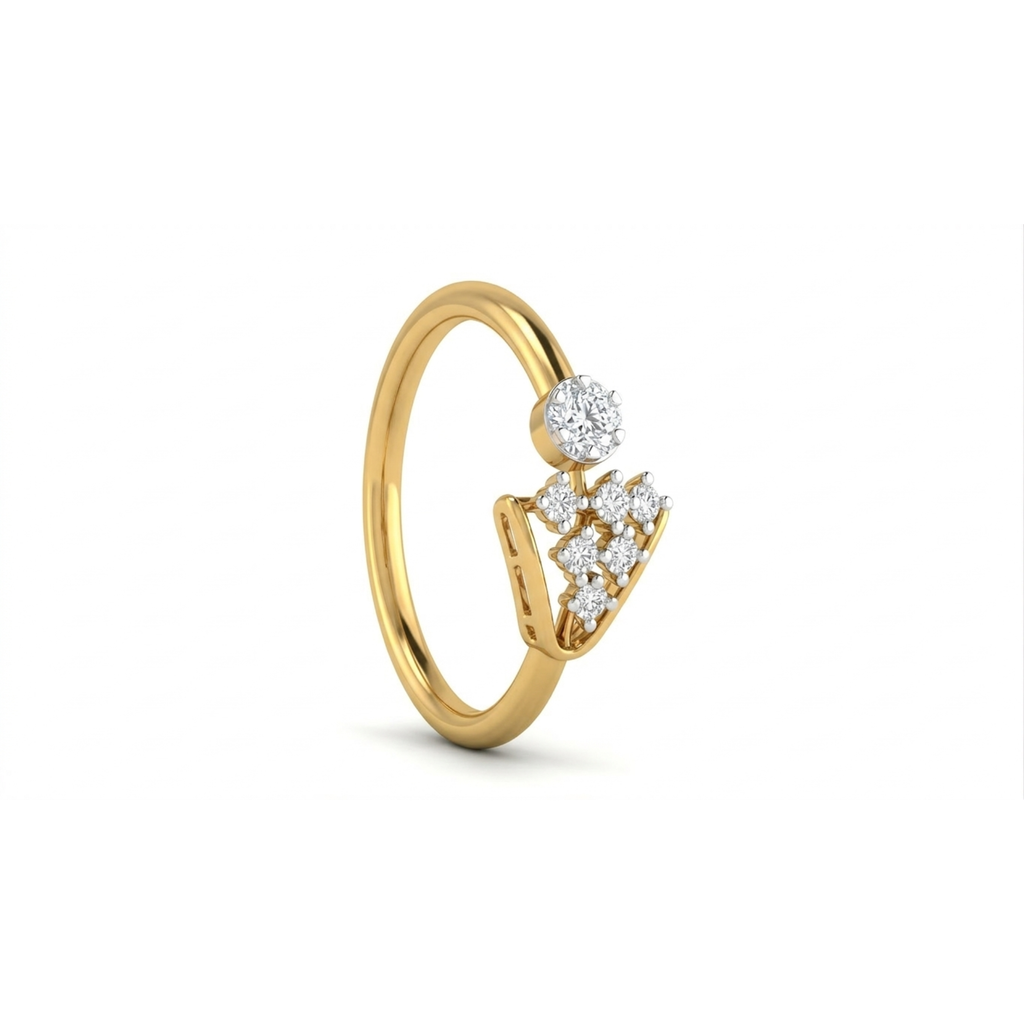 The Petal Glow Ring - Lab Grown Diamonds