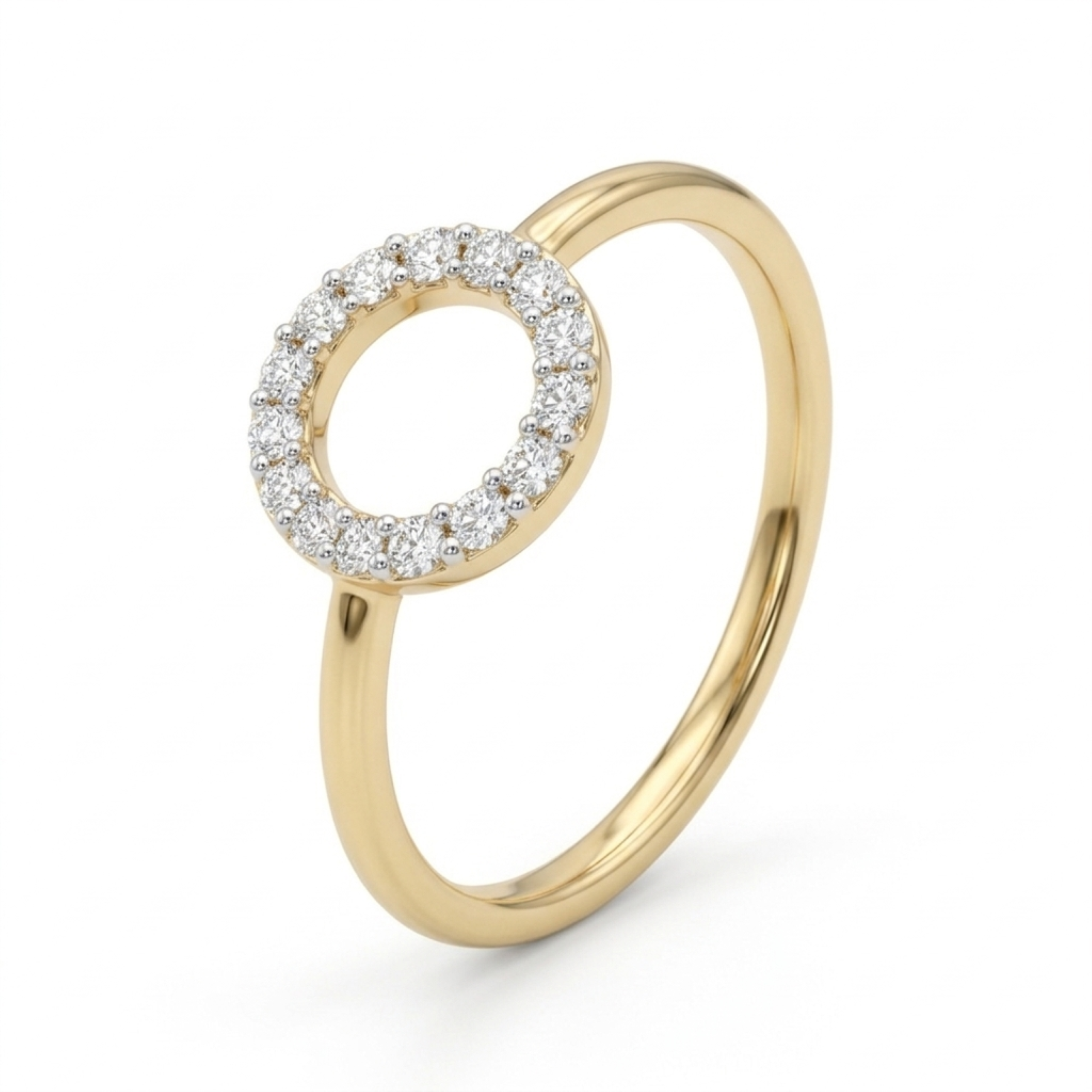 The Velmira Halo Ring - Lab Grown Diamonds