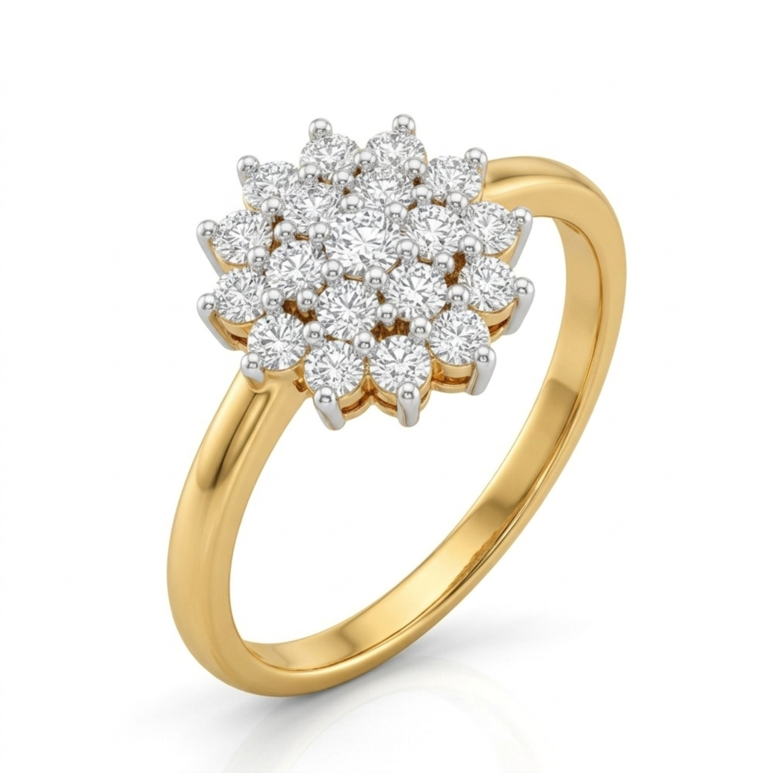 The Rosabelle Floral Ring - Lab Grown Diamonds