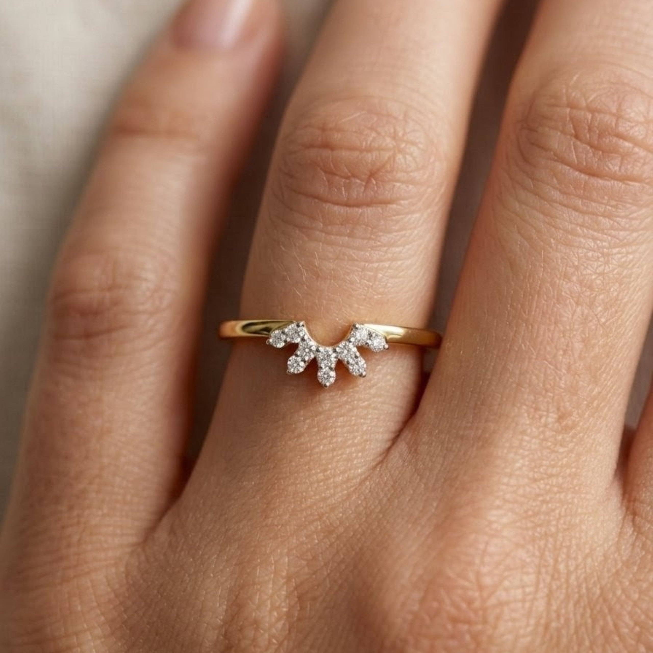The Nature Grace Ring - Lab Grown Diamonds