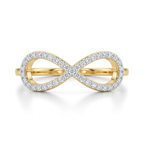 The Veloria Infinity Ring - Lab Grown Diamonds