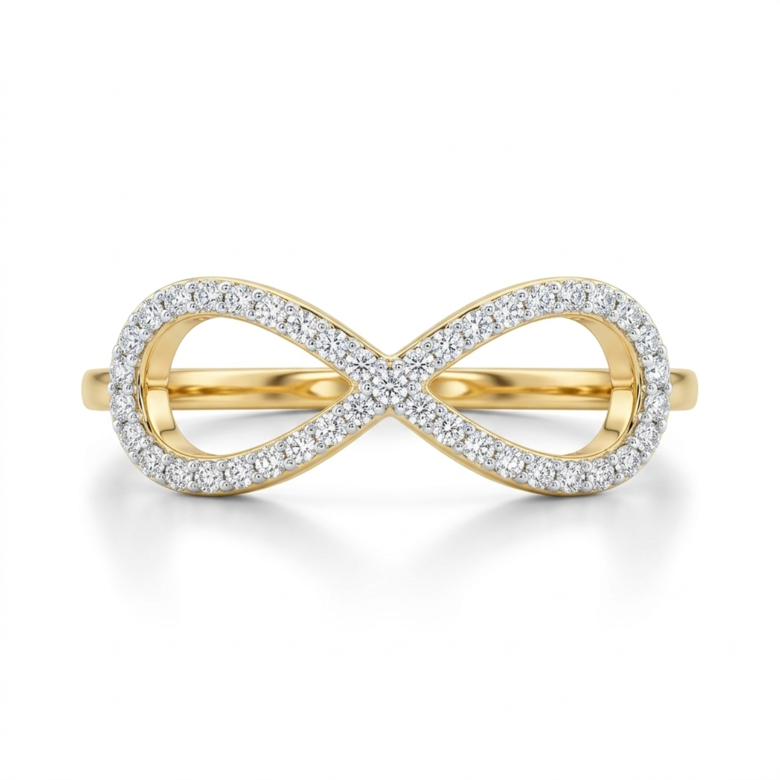 The Veloria Infinity Ring - Lab Grown Diamonds
