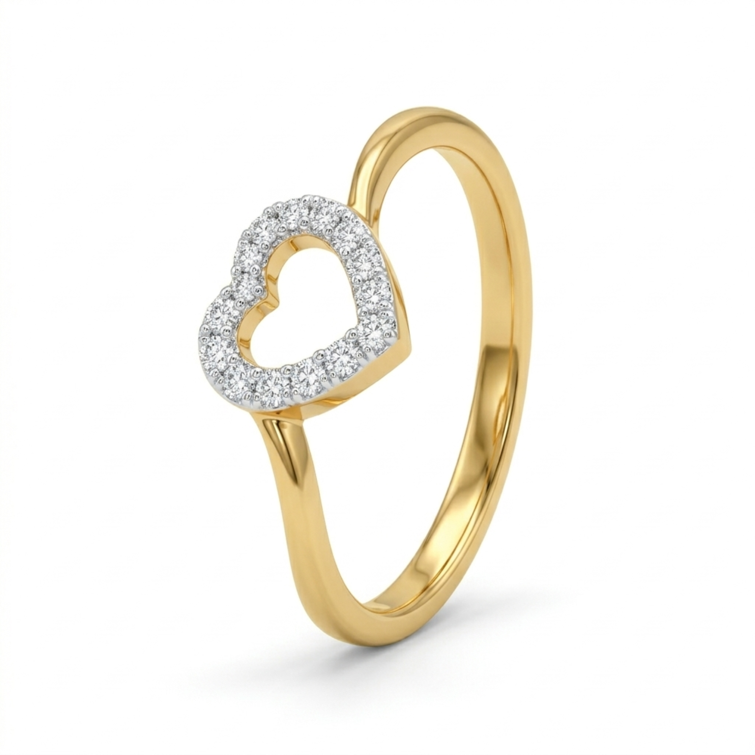 The Seraphone Heart Ring - Lab Grown Diamonds