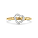 The Seraphone Heart Ring - Lab Grown Diamonds