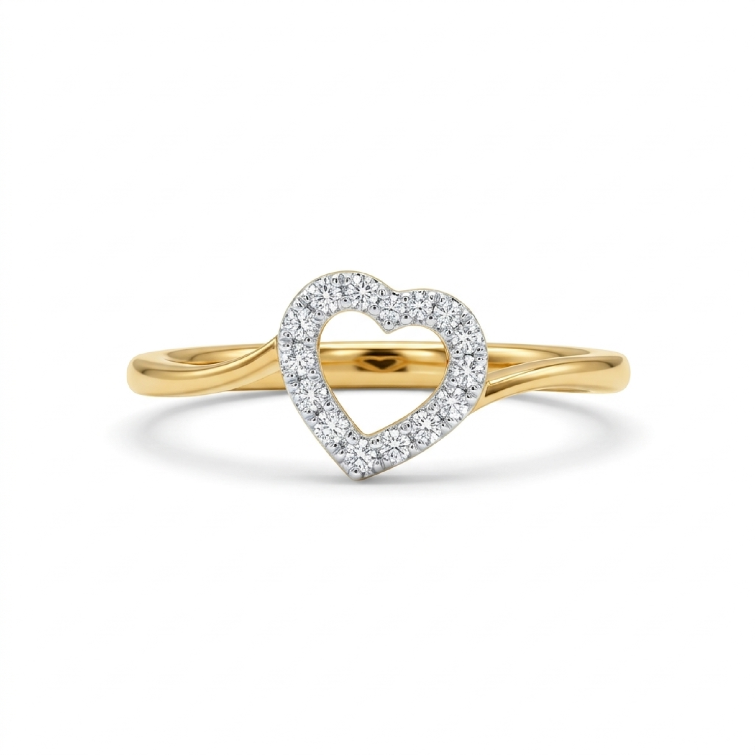 The Seraphone Heart Ring - Lab Grown Diamonds