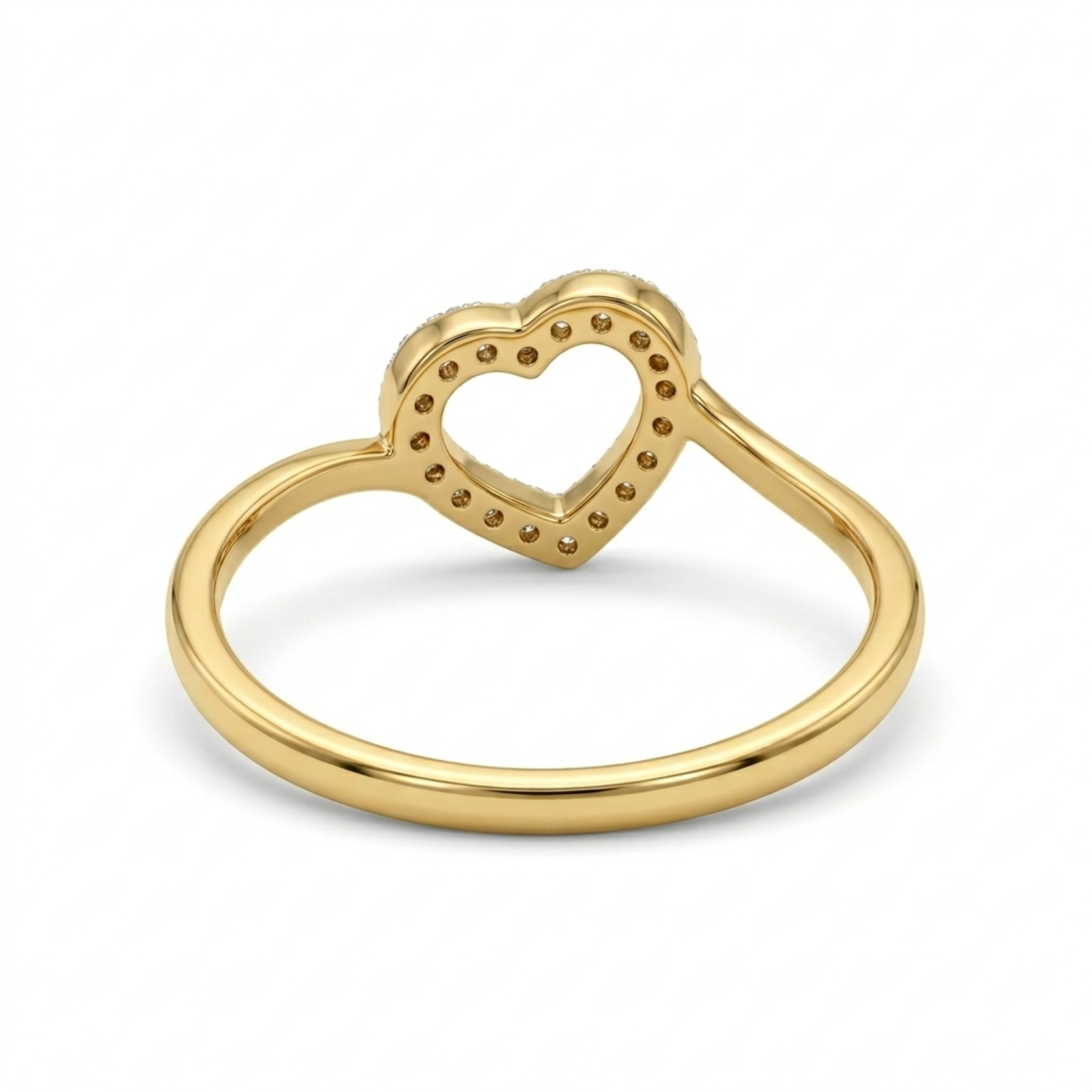 The Seraphone Heart Ring - Lab Grown Diamonds