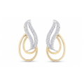 The Eternal Flame Pave Earrings - Lab Grown Diamonds