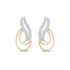 The Eternal Flame Pave Earrings - Lab Grown Diamonds