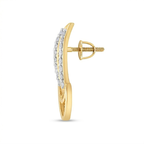 The Eternal Flame Pave Earrings - Lab Grown Diamonds