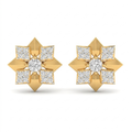 The North Star Medallion Earrings - Lab Grown Diamonds