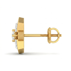 The North Star Medallion Earrings - Lab Grown Diamonds