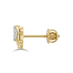 The Glow Bow Earrings - Lab Grown Diamonds