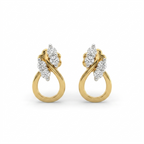 The Swirl Twist Earrings - Lab Grown Diamonds