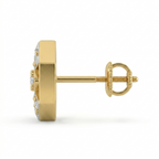 The Trigon Radiance Earrings - Lab Grown Diamonds