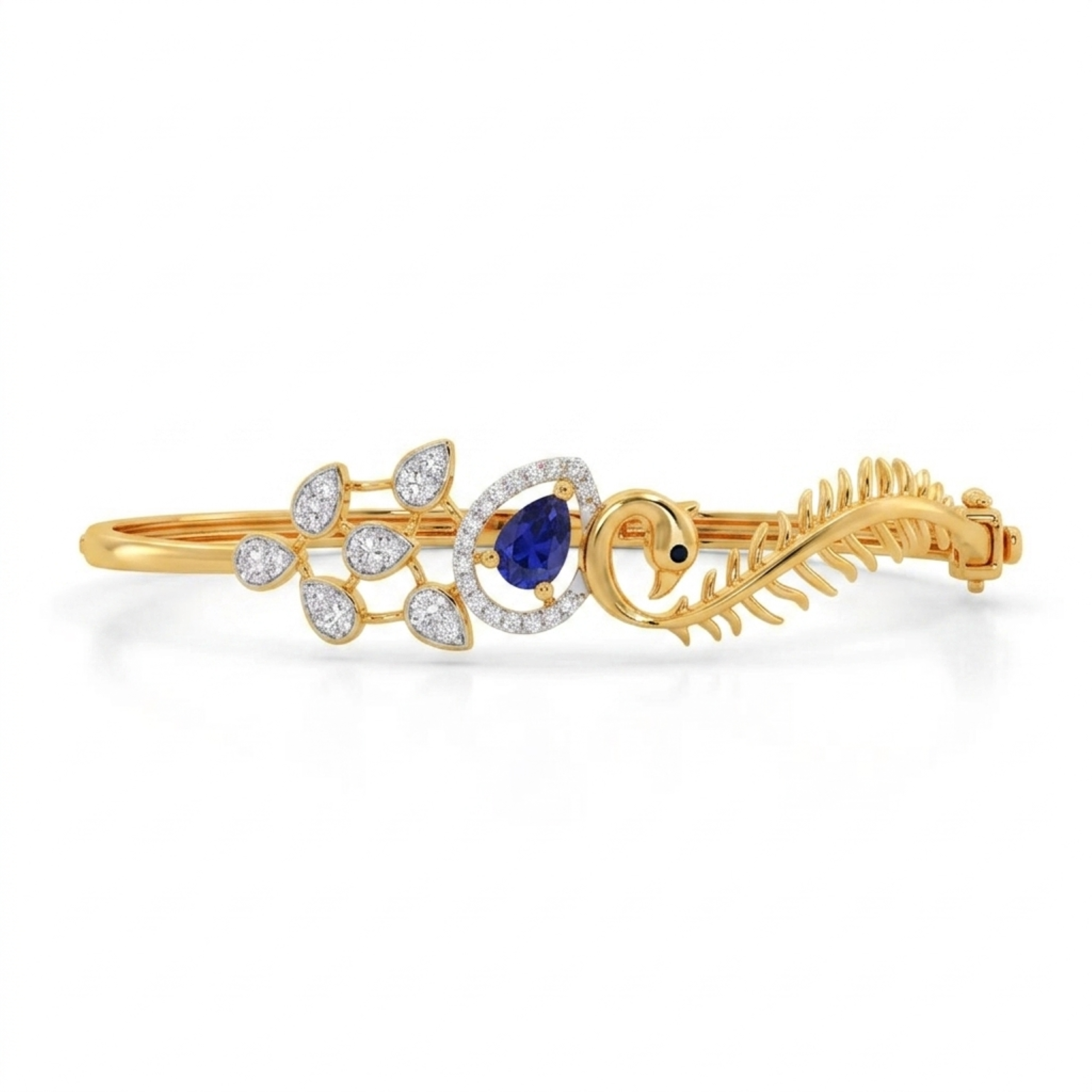 The Mayur Gilded Bracelet - Lab Grown Diamonds