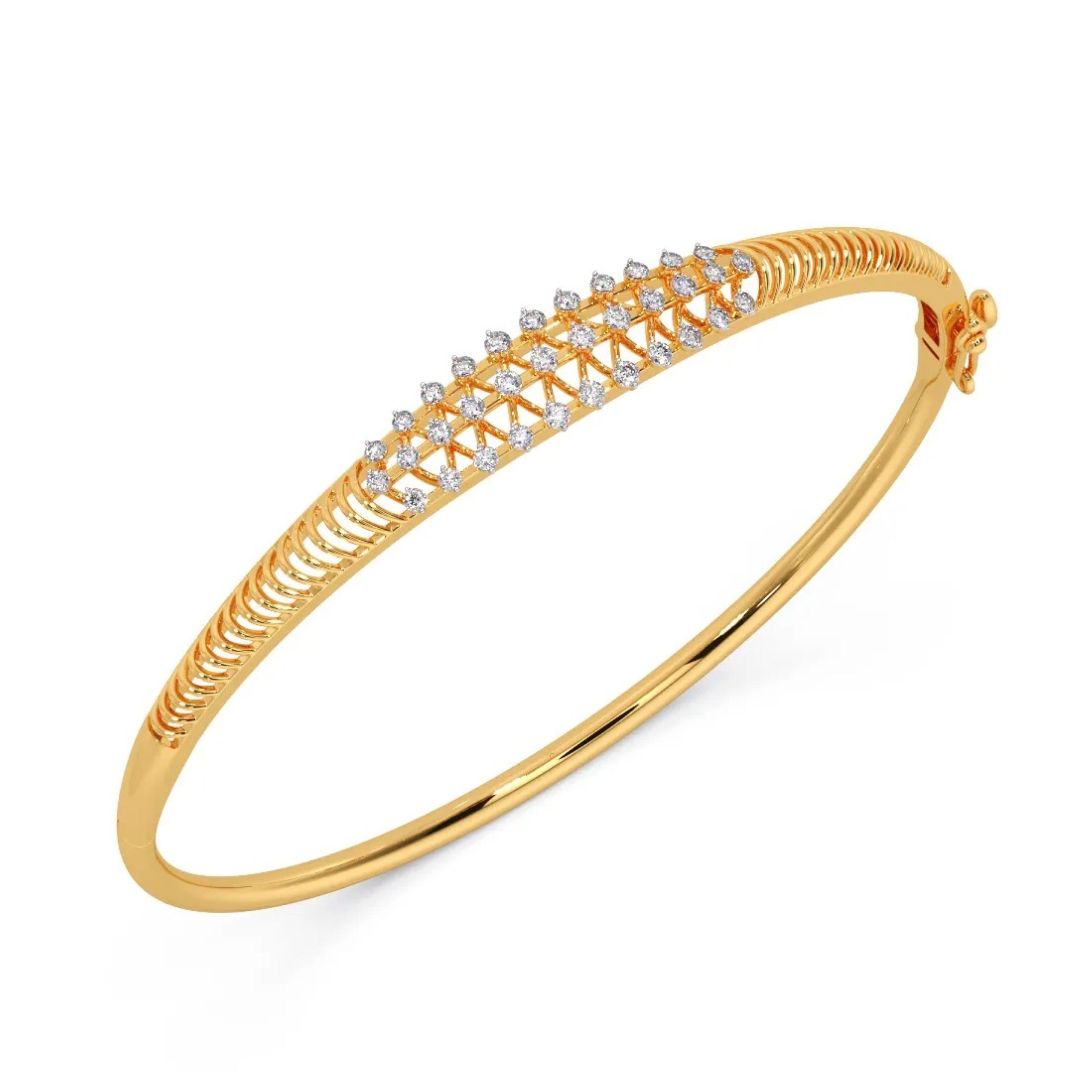 The Serelune Mesh Bracelet - Lab Grown Diamonds