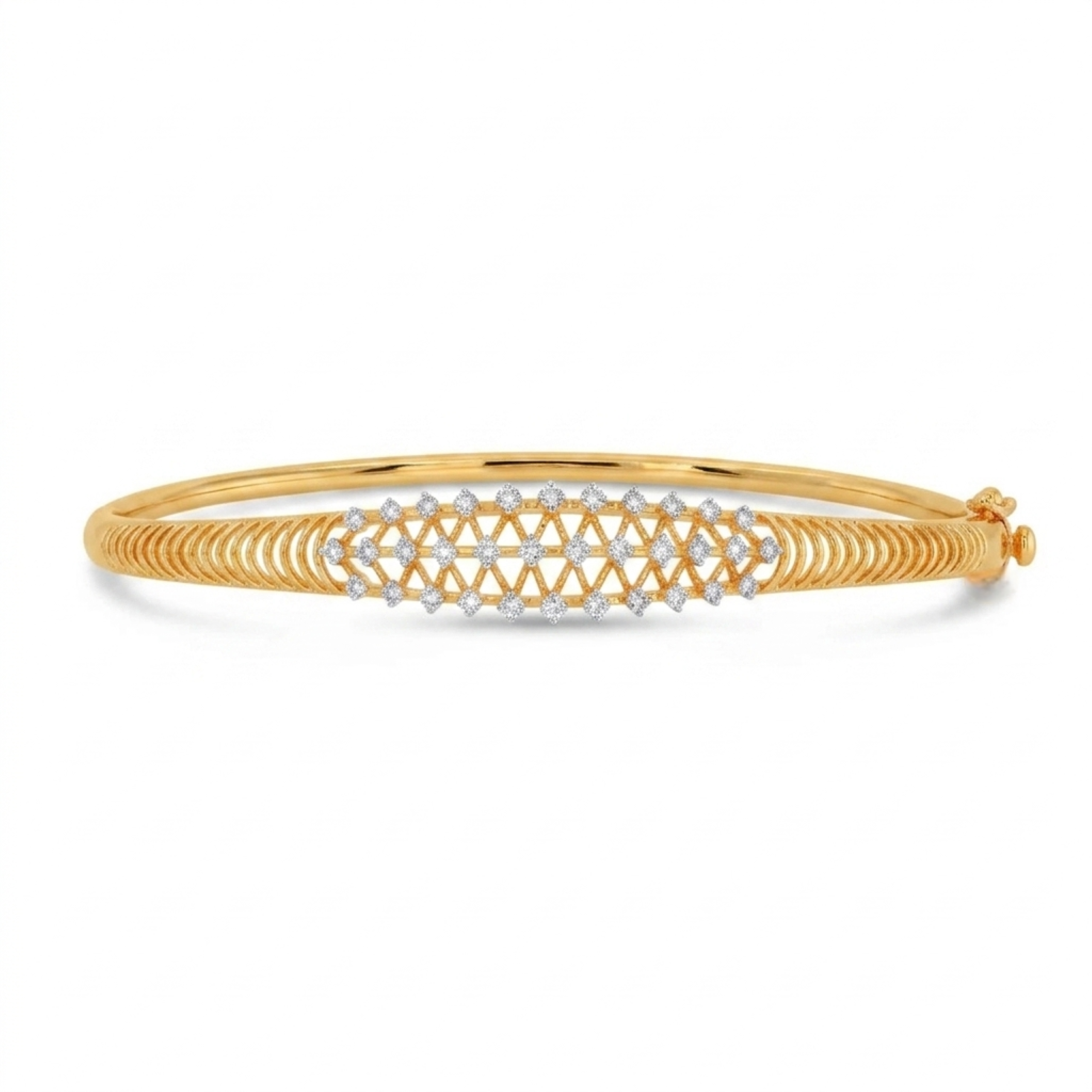 The Serelune Mesh Bracelet - Lab Grown Diamonds