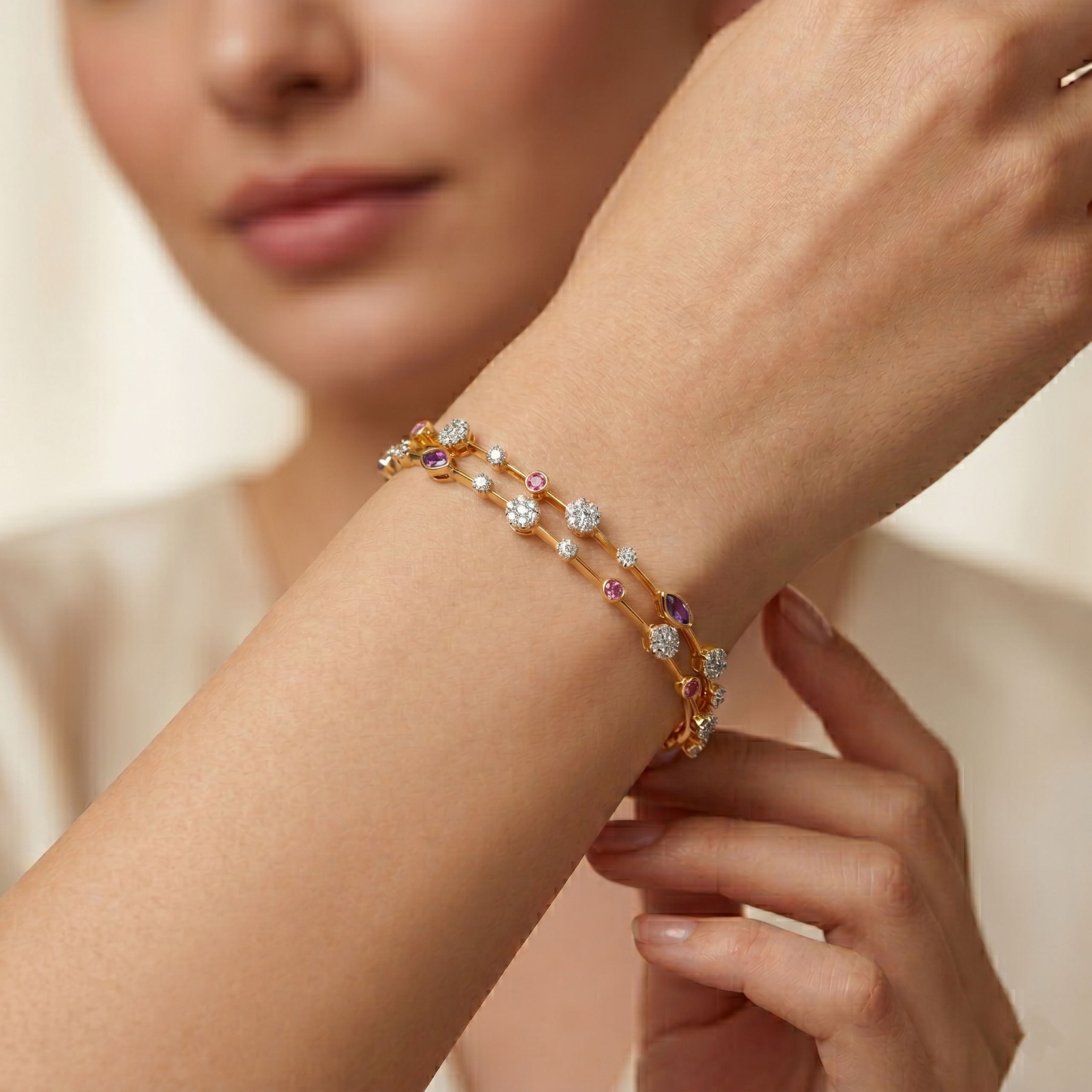 The Stellar Path Bracelet - Lab Grown Diamonds