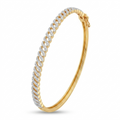 The Velmira Ribbon Bracelet - Lab Grown Diamonds