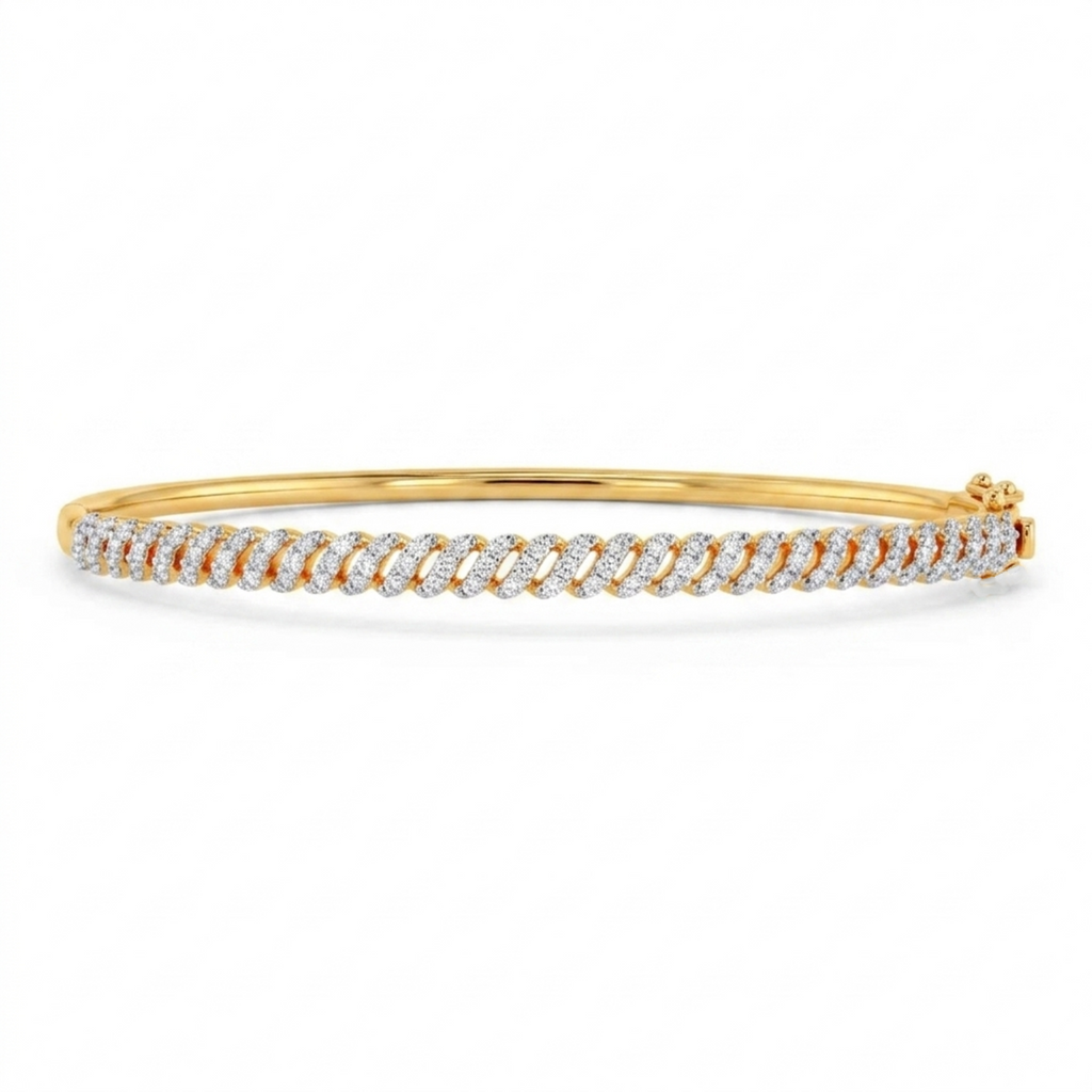 The Velmira Ribbon Bracelet - Lab Grown Diamonds