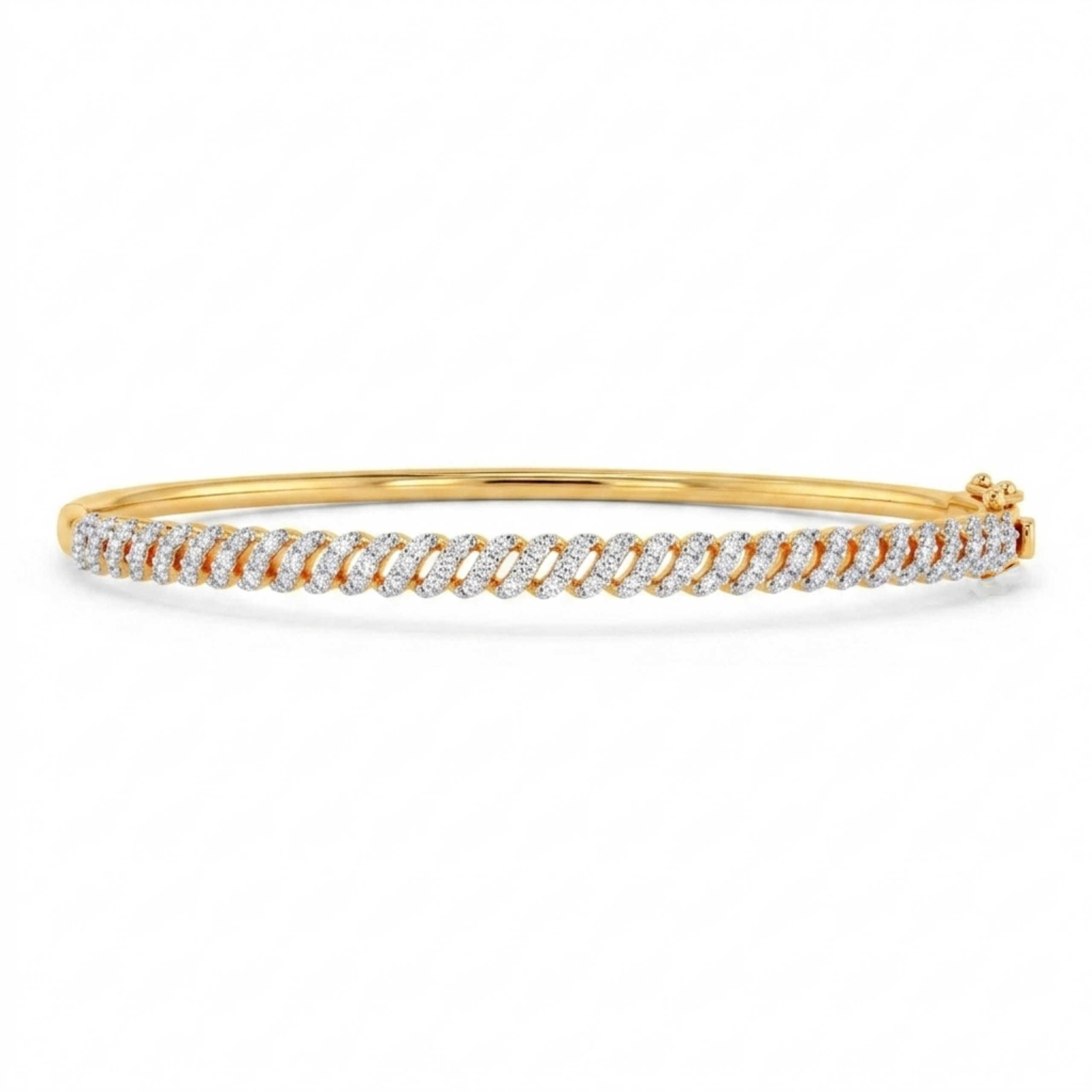 The Velmira Ribbon Bracelet - Lab Grown Diamonds