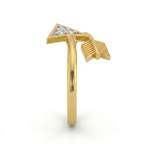 The Cupid Arrow Ring - Lab Grown Diamonds