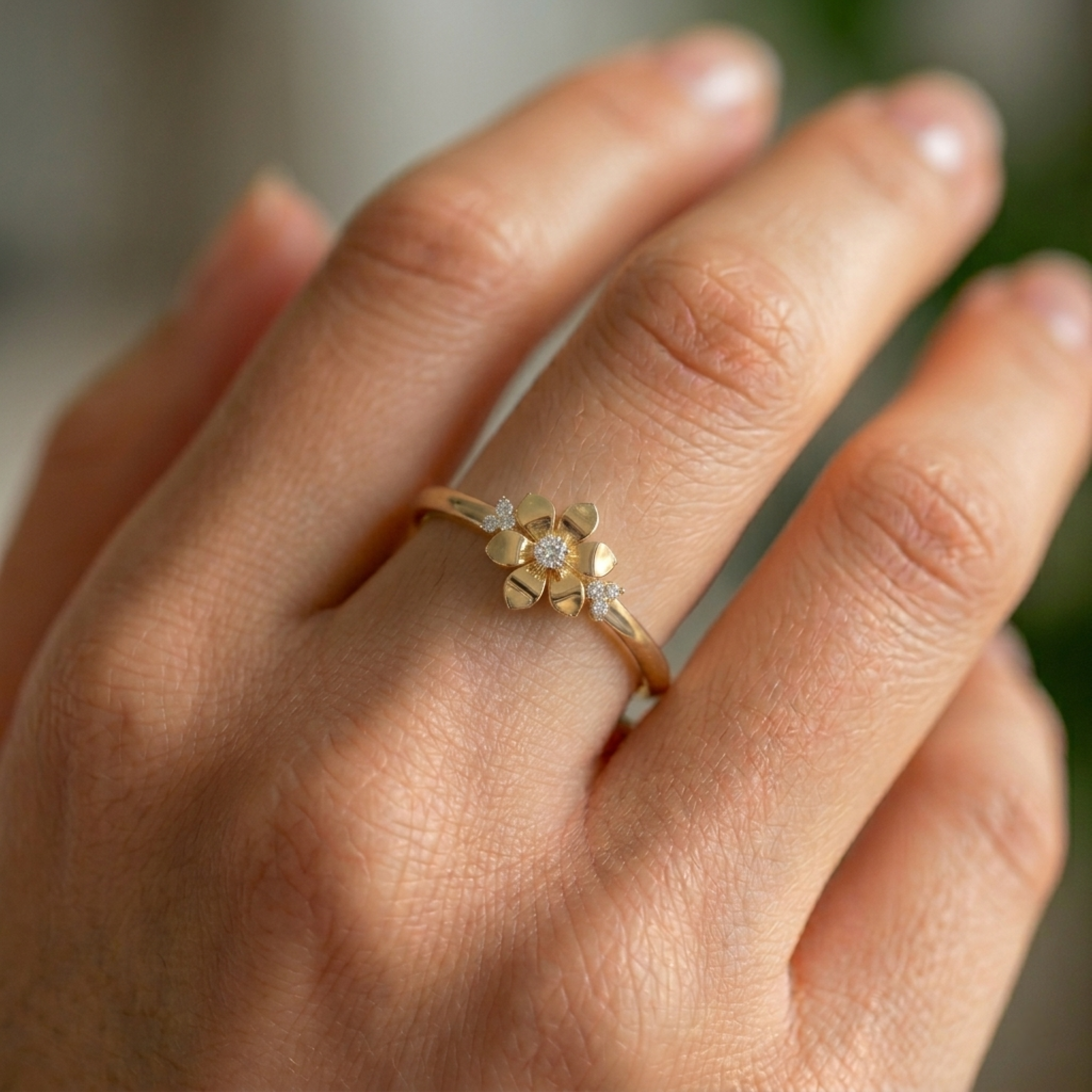 The Empress Bloom Ring - Lab Grown Diamonds